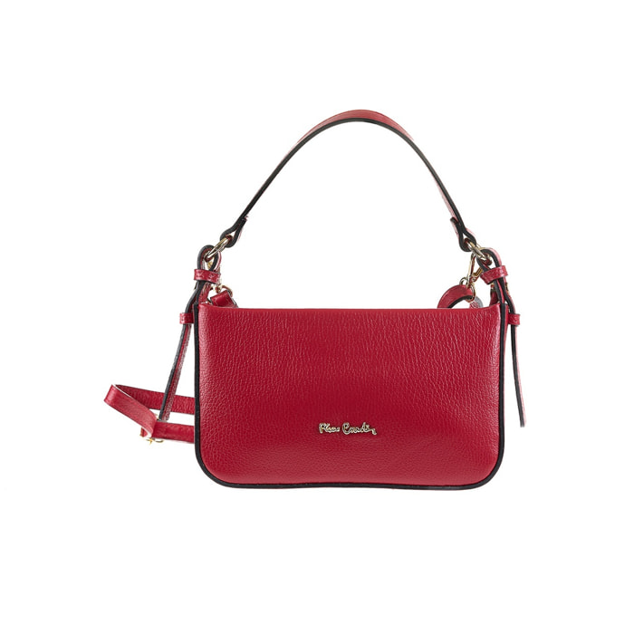 Borsa a spalla da donna Made in Italy - Modello Elowen - 100% pelle - 23.0 x 13.0 x 7.0 cm