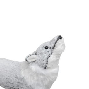 Polyfoam loup blanc 60x45cm