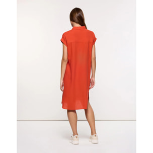 Vestido Midi Naranja - Bayo