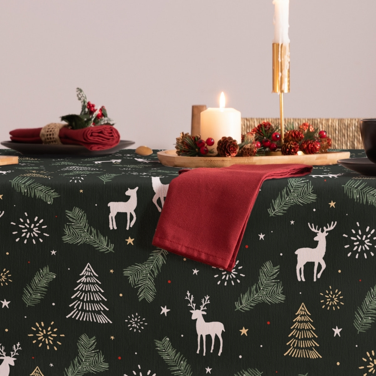 Mantel antimanchas SANTA FOREST