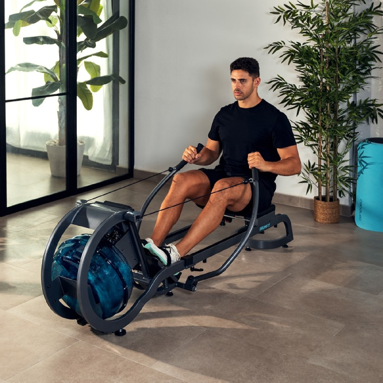 Cecotec Rameur à eau Drumfit Rower 20000 Neptuno