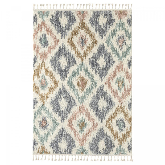 Tapis salon et chambre tissé motif géométrique FUSE