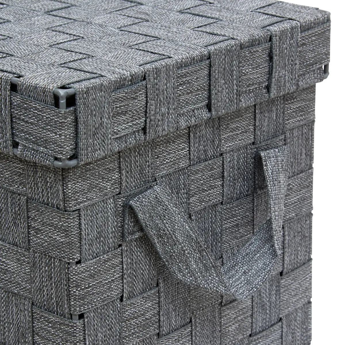 Set de 2 paniers Lise gris