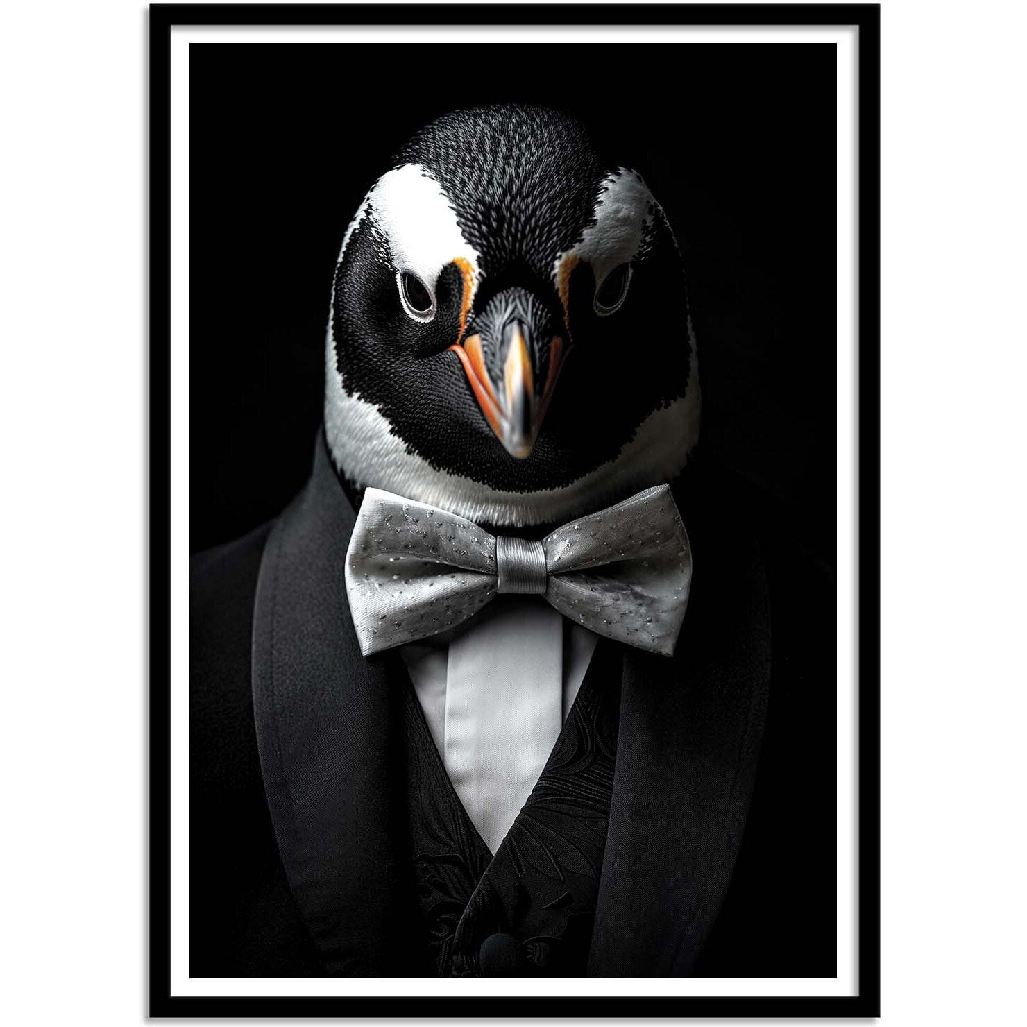 Affiche - Pinguin Wild Suits - Philippe Hugonnard
