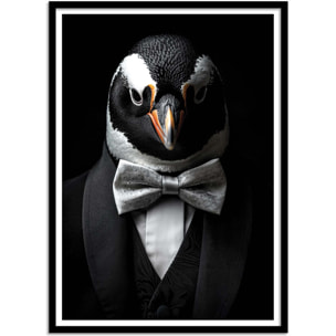 Affiche - Pinguin Wild Suits - Philippe Hugonnard