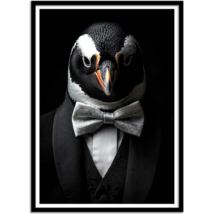 Affiche - Pinguin Wild Suits - Philippe Hugonnard