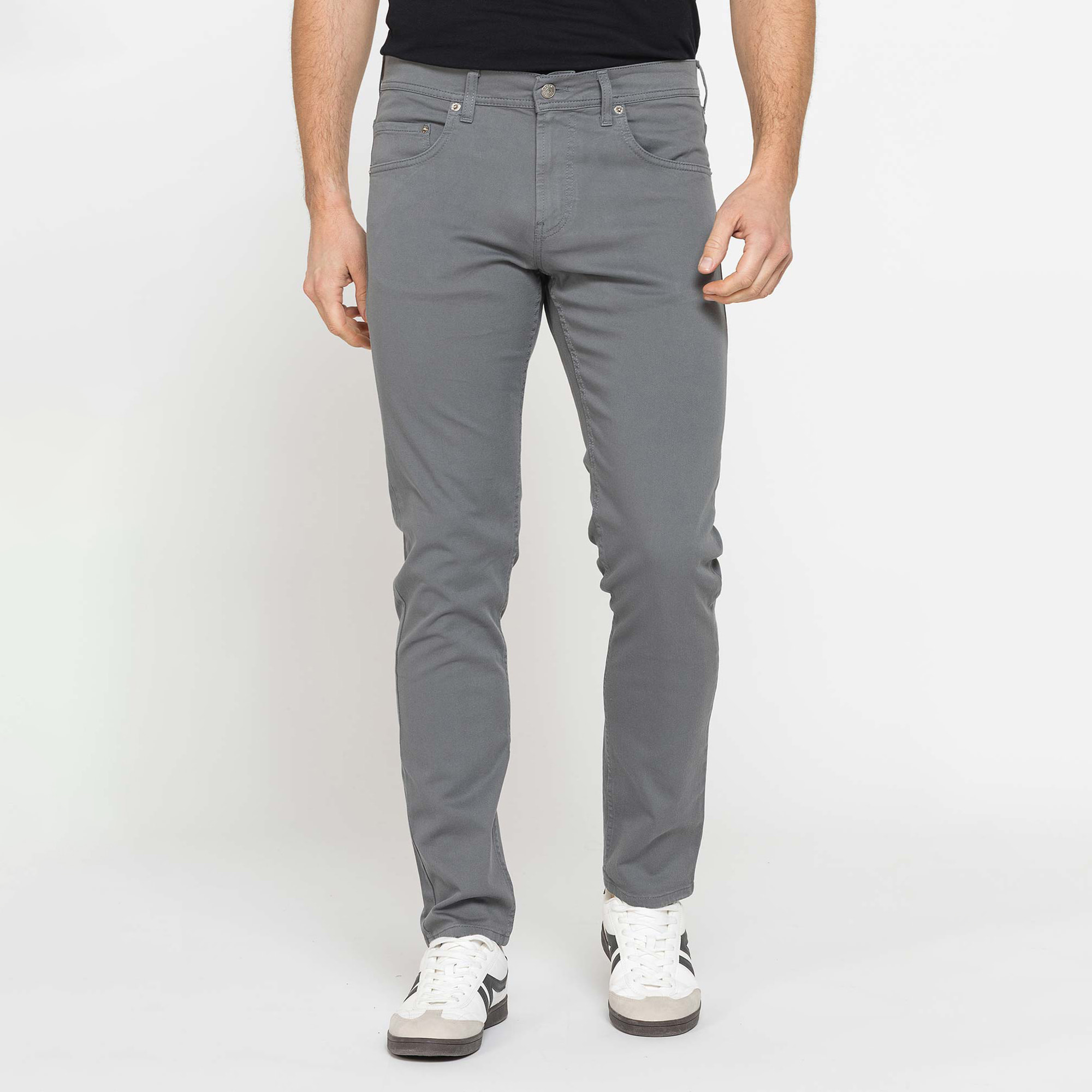 PANTALONE 5 TASCHE MOD. 717 IN GABARDINA ELASTICIZZATA
