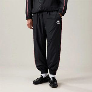 Kappa - Pantaloni Uomo Nero - Authentic Solorit