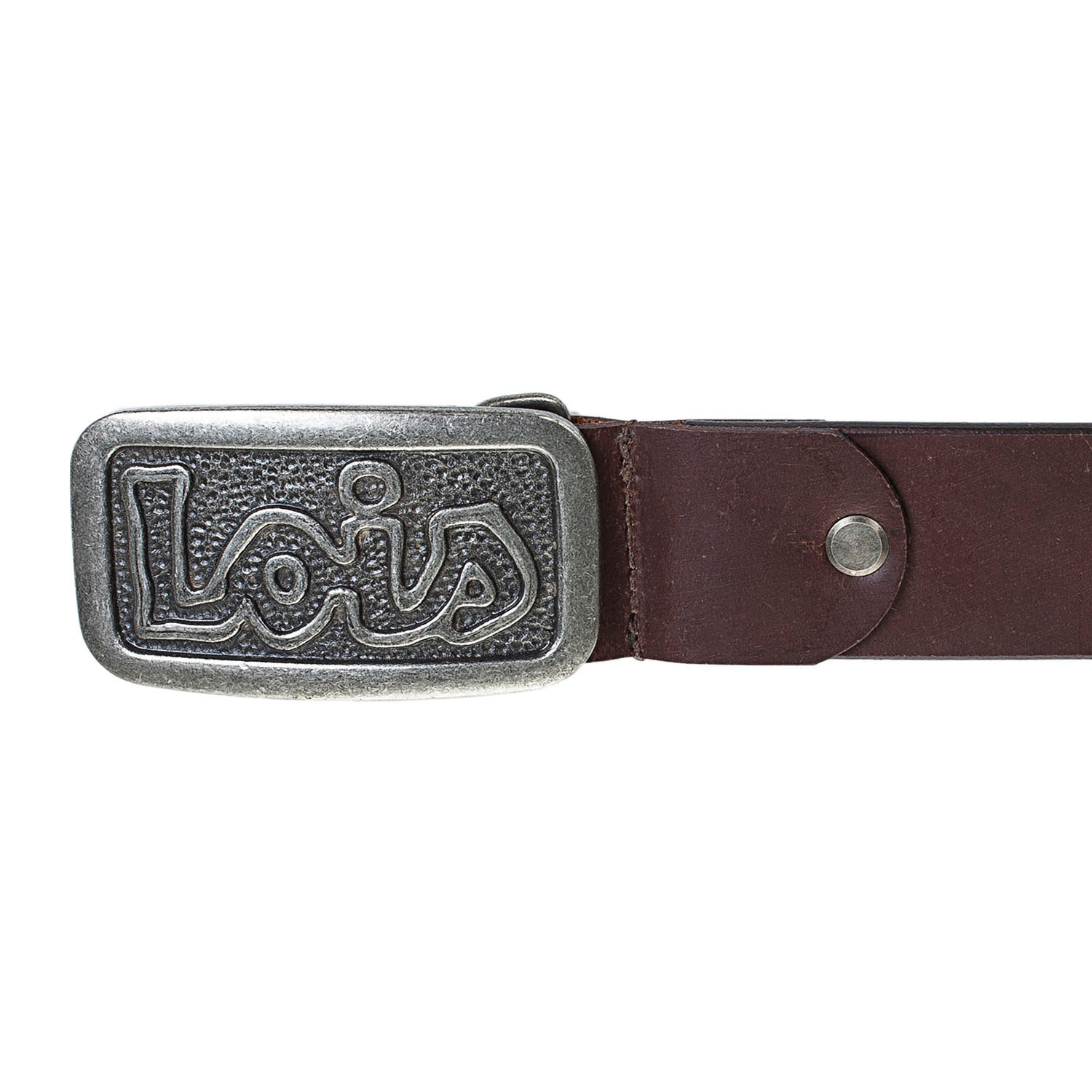 Cinturon Lois De Piel Marron 105