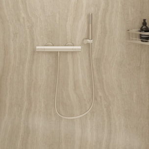 Flexible de douche Universal 160 cm nicke brossé