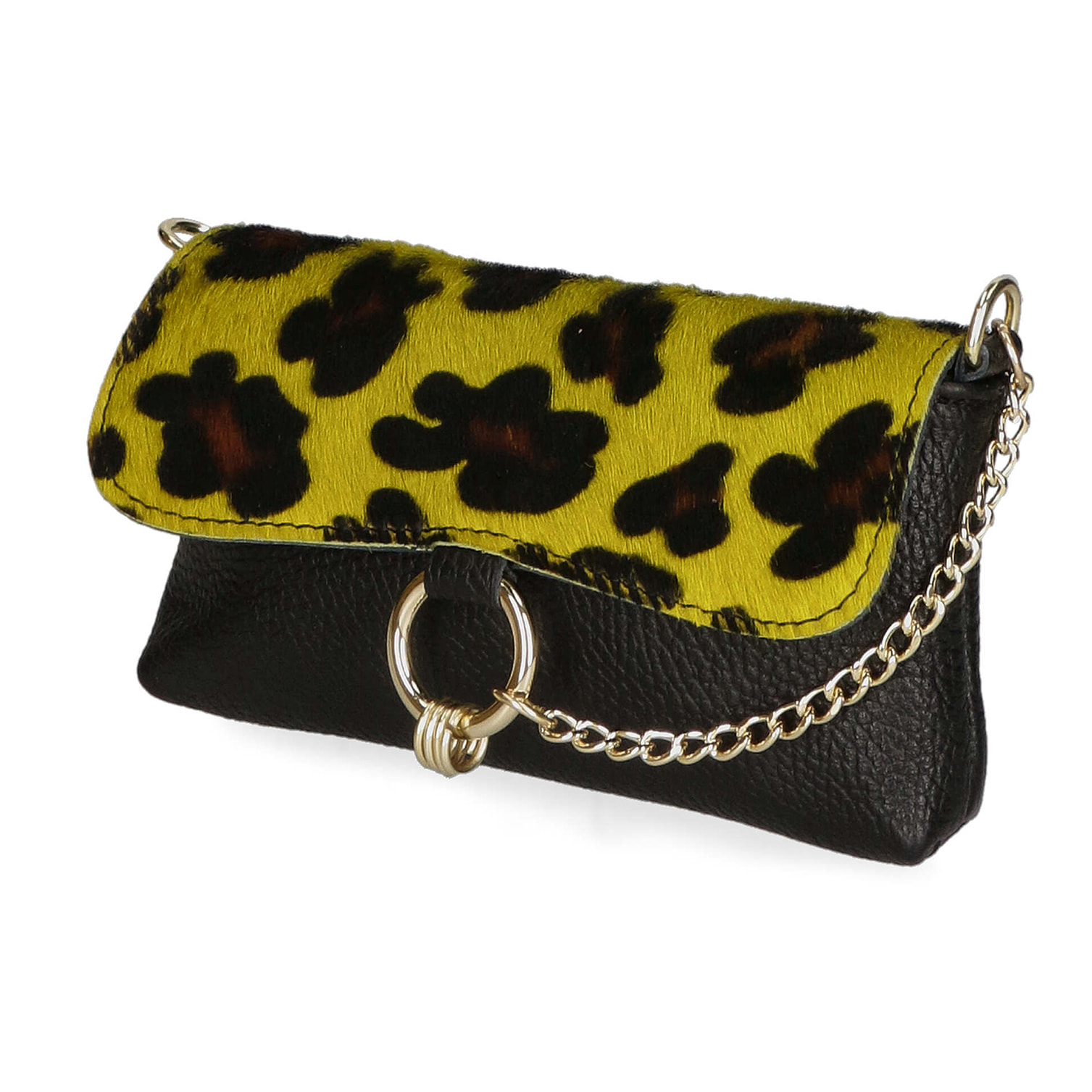 Pochette da Donna Alda in Vera Pelle Made in Italy 10x18x5 cm