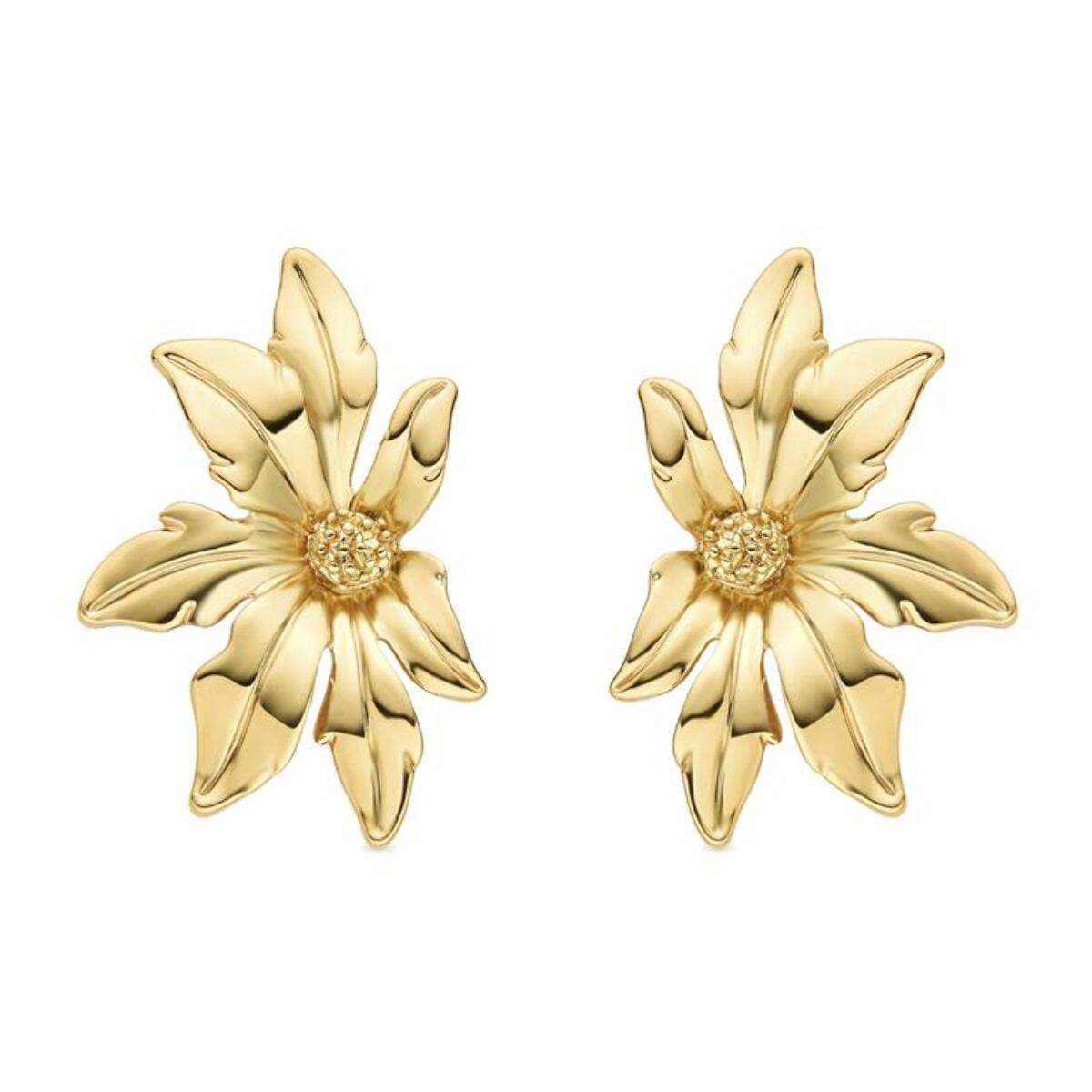 Pendientes Lux by Lux acabados en oro amarillo de 18kts