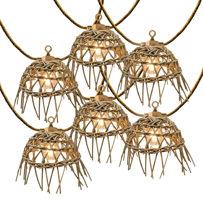 Guirlande solaire MINI HAWAI 20 LED 13M