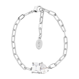 Bracciale U.S. Polo Assn. In metallo rodiato