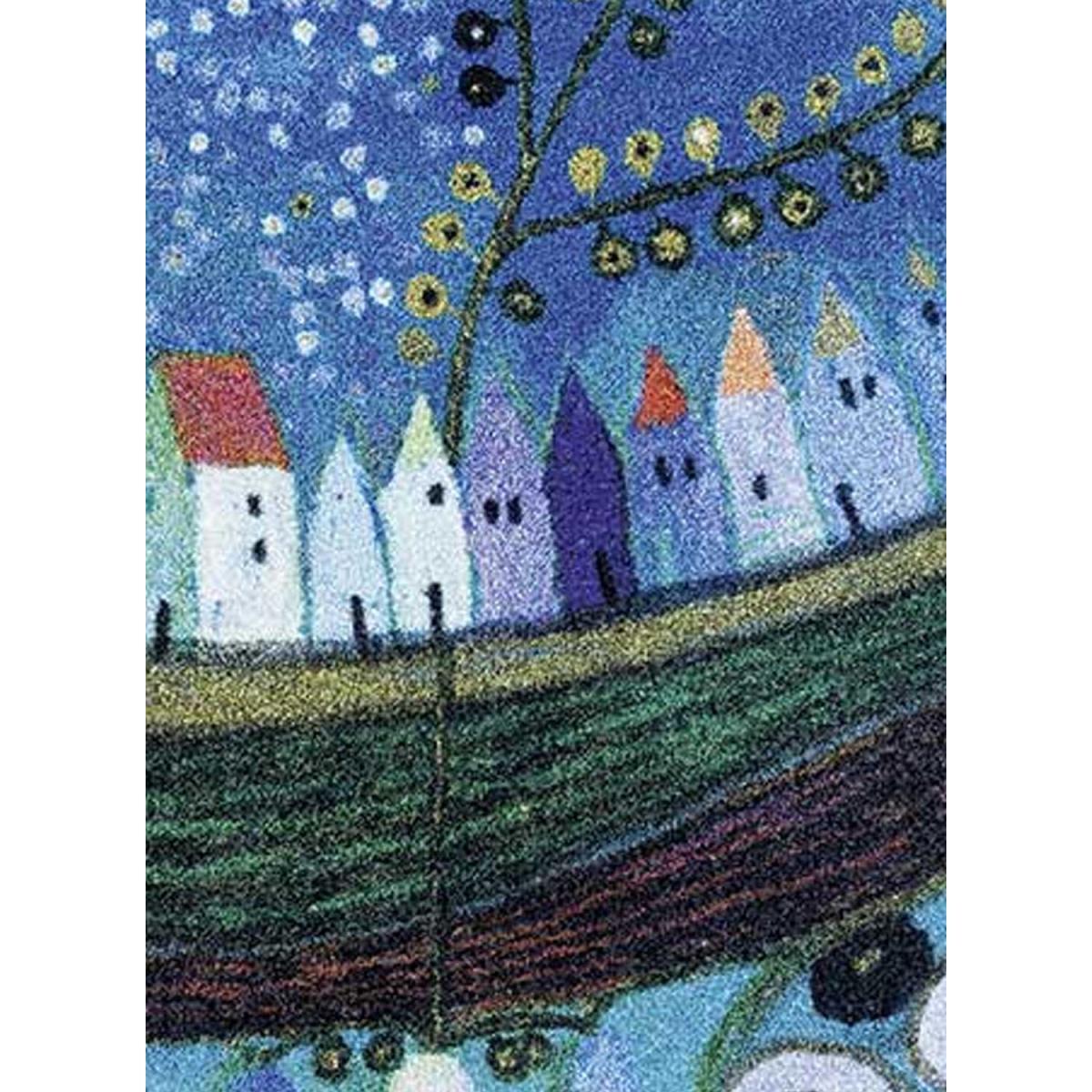 Paillasson tissé motif fresque MESE