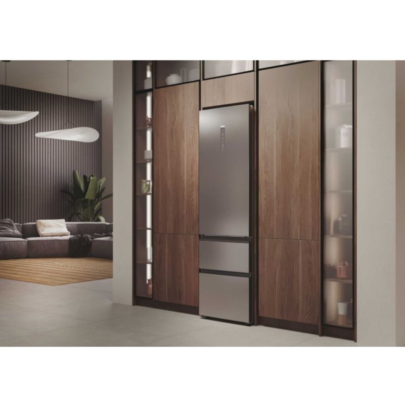 Réfrigérateur combiné HAIER HTW7620ANMG