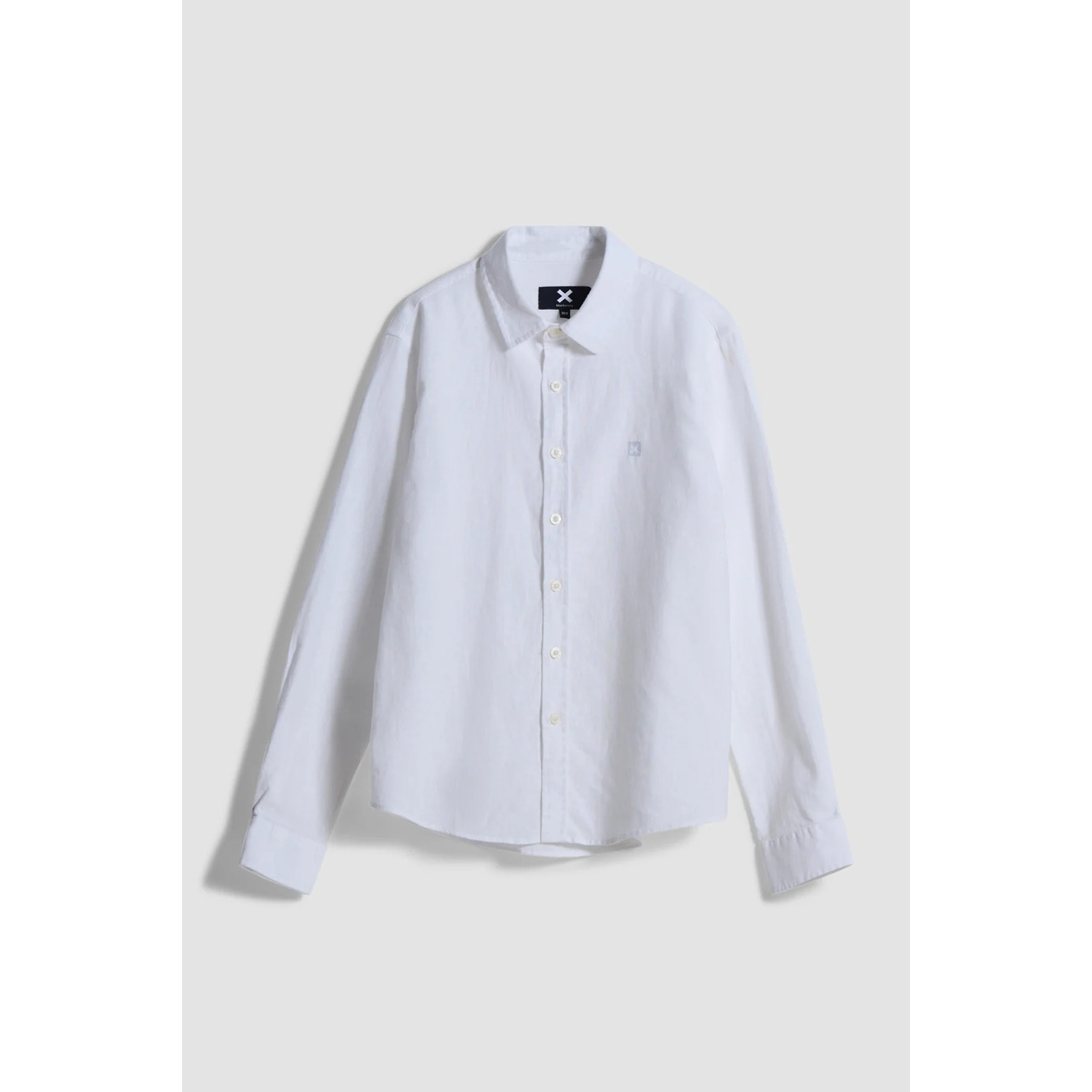 CAMISA KIDS DE LINO BLANCA