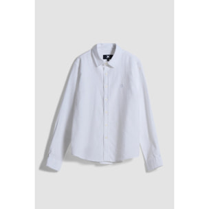 CAMISA KIDS DE LINO BLANCA
