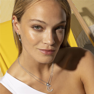 Collar Lux by Lux acabado plata