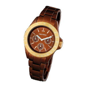 Reloj Time Force TF4189L14M Mujer Analogico Cuarzo con Correa de Acero