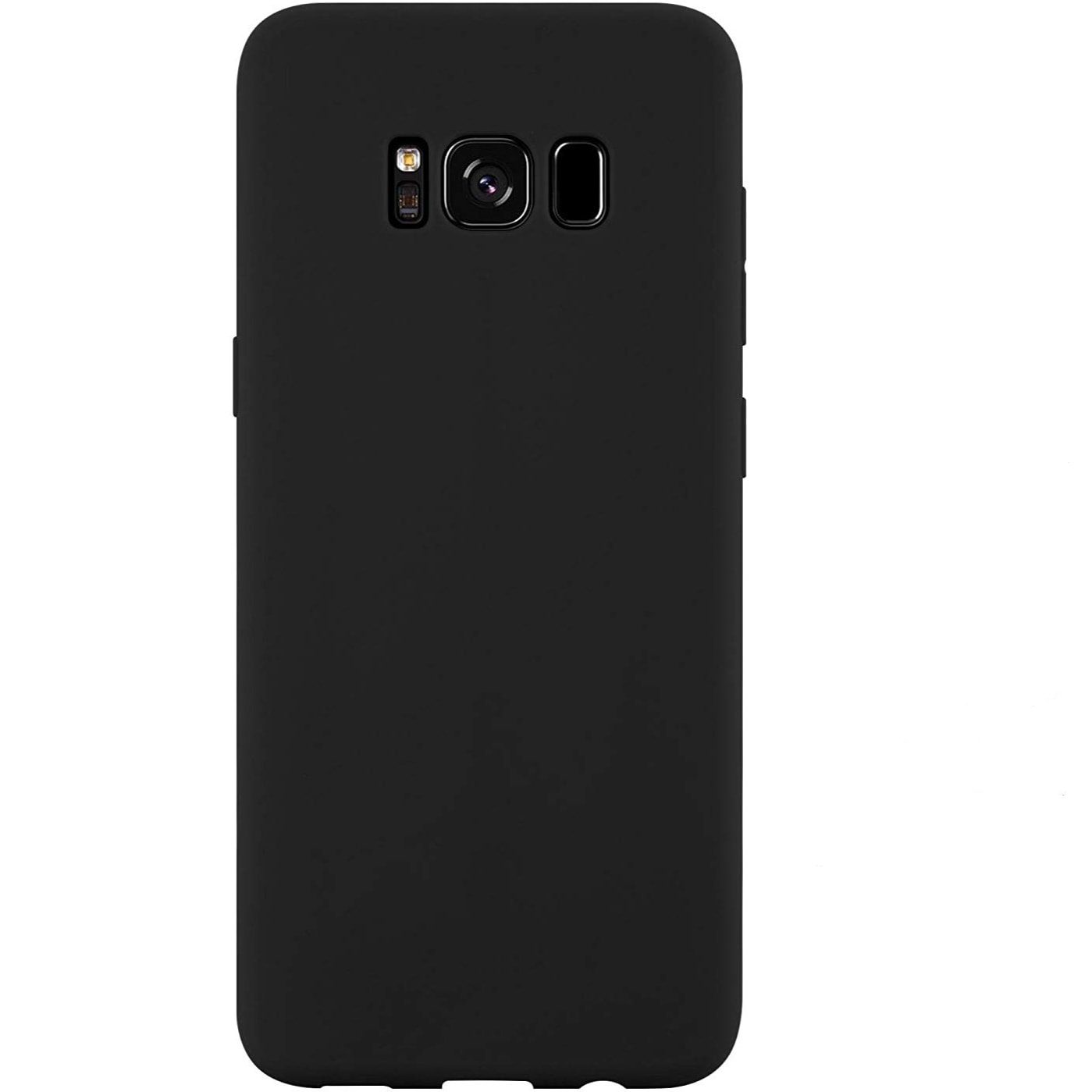 Coque Galaxy S8 Samsung silicone liquide Noir