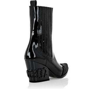 PHILIPP PLEIN Botas Mid Flat GOTHIC PLEIN