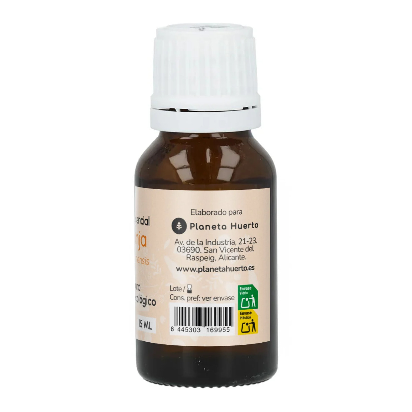 Aceite esencial de Naranja dulce Bio Planeta Huerto 15 ml