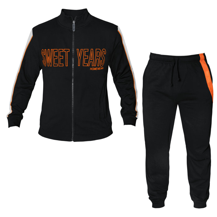 Set Completo Homewear Uomo SWEET YEARS Cotone French Terry Leggero