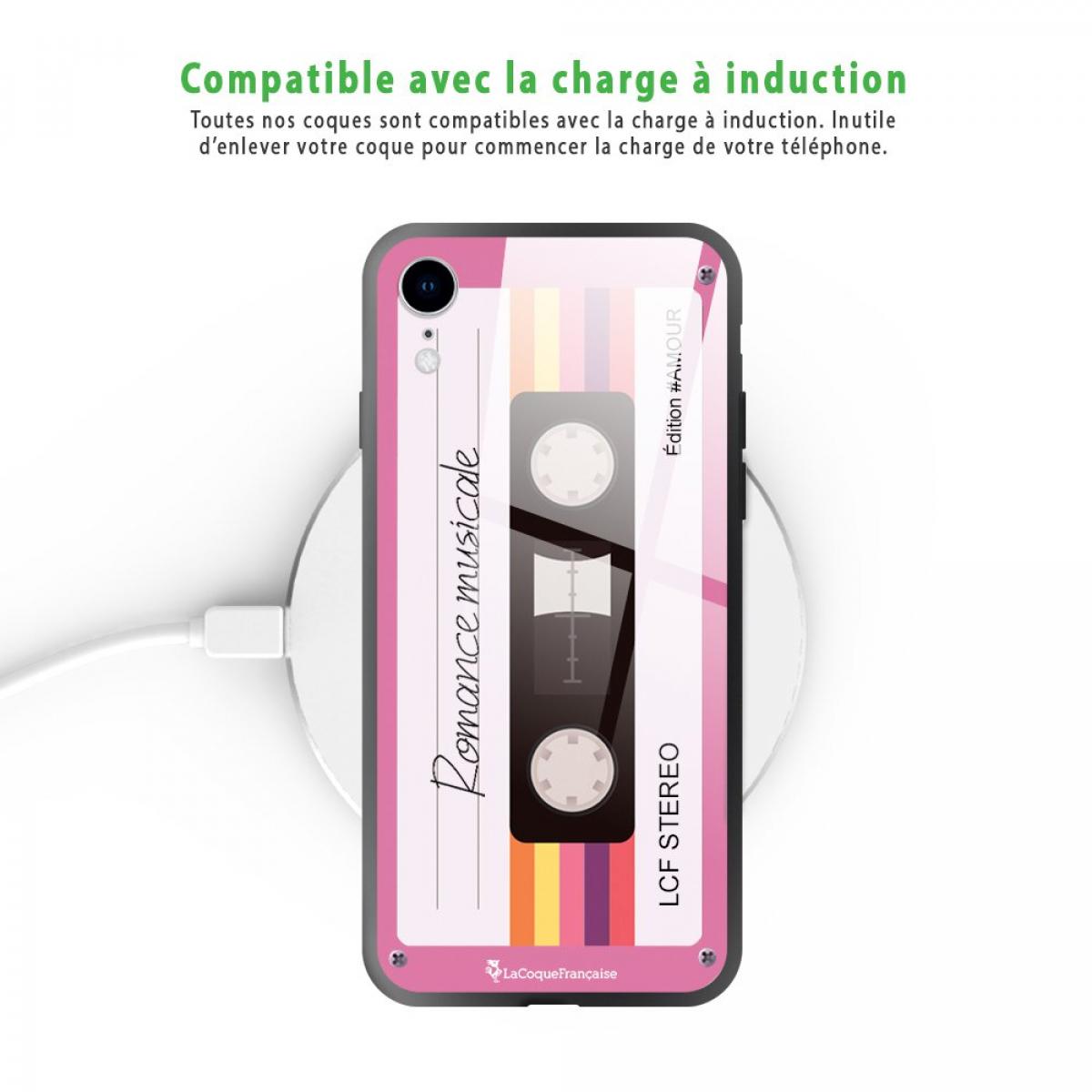 Coque iPhone Xr Coque Soft Touch Glossy Cassette Vintage Romance Design La Coque Francaise