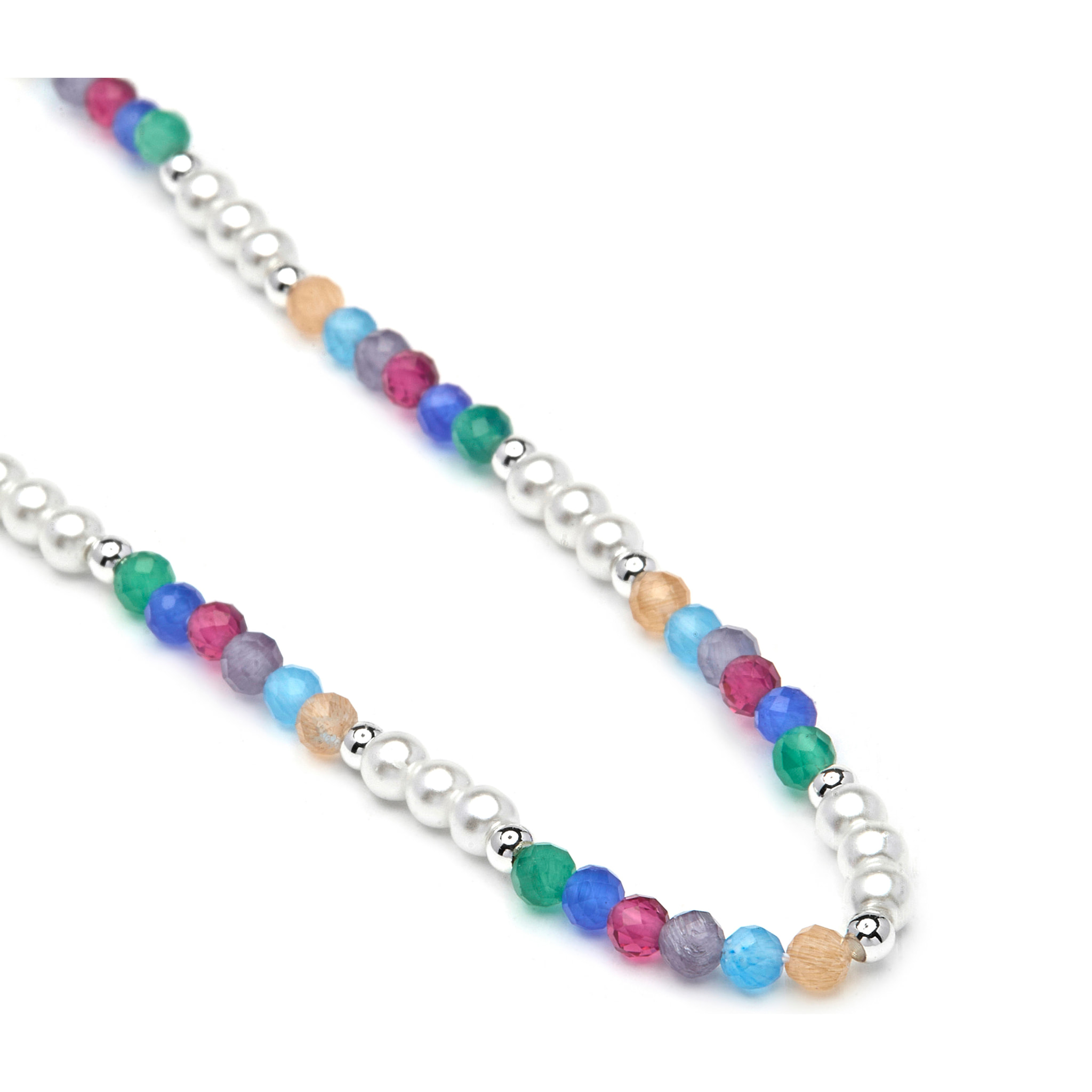 Collar Sury acabado plata