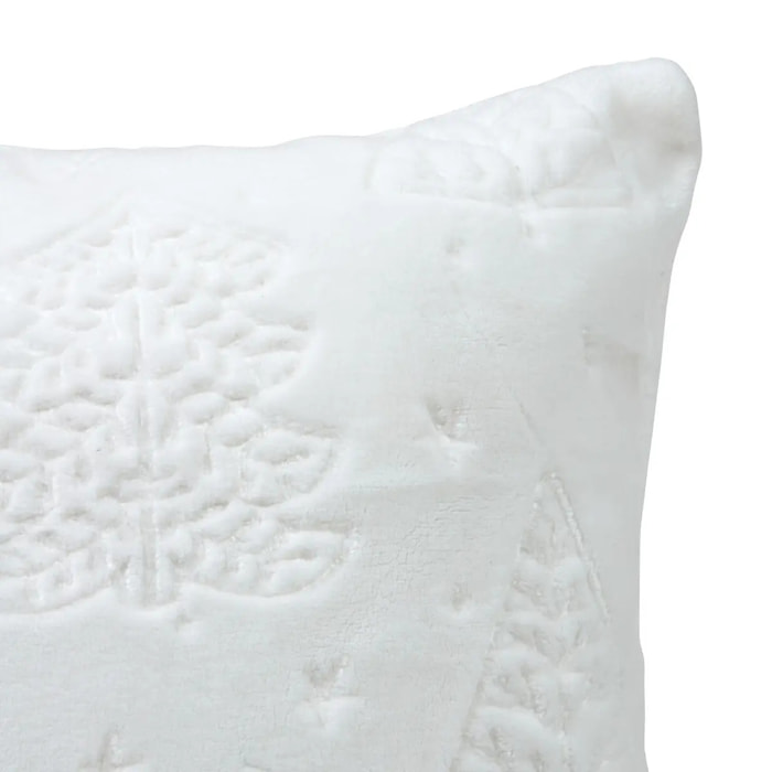 COUSSIN EMB SAPIN BLANC 45X45