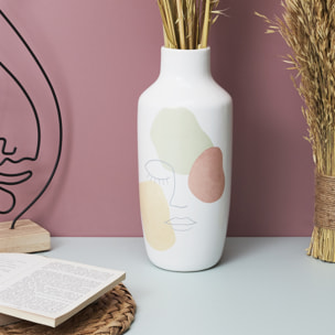 VASE CERAMIQUE POESIE FORMELLE H29CM