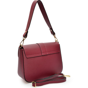 Borsa a tracolla Anna Luchini Bordeaux