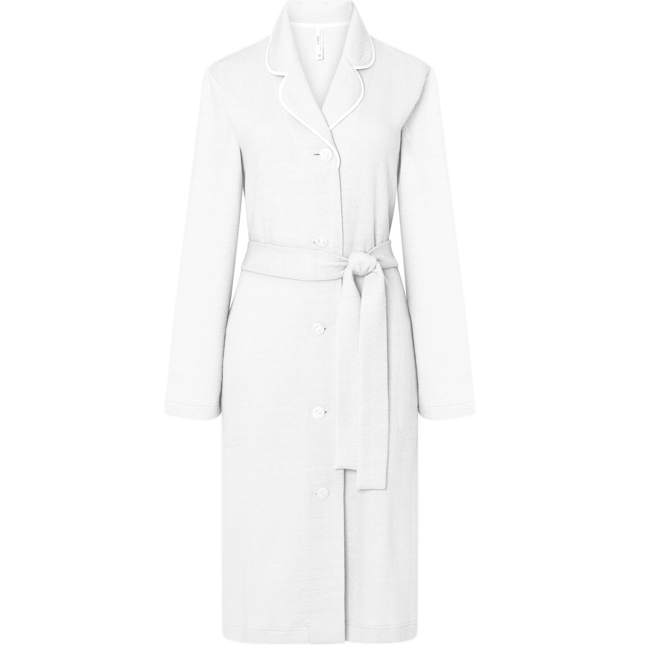 Bata larga mujer punto cómoda y cálida