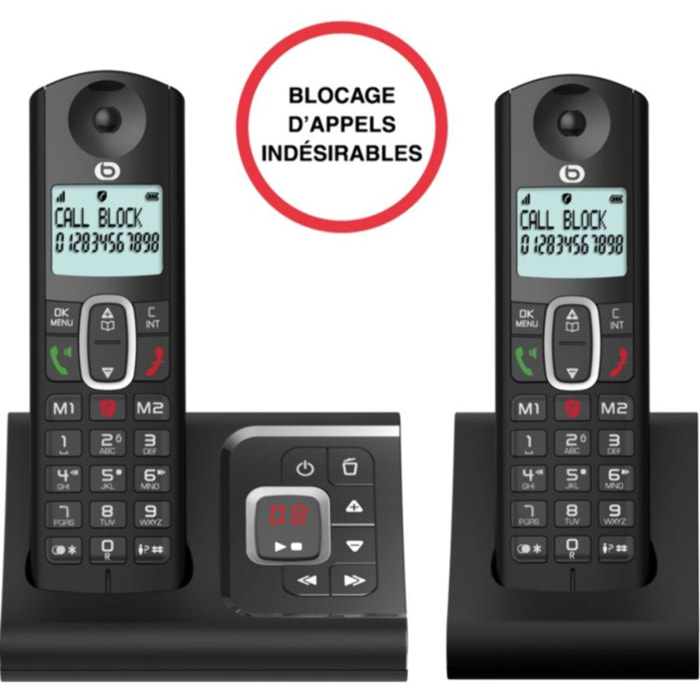 Téléphone sans fil ESSENTIELB Tribu duo-R V3