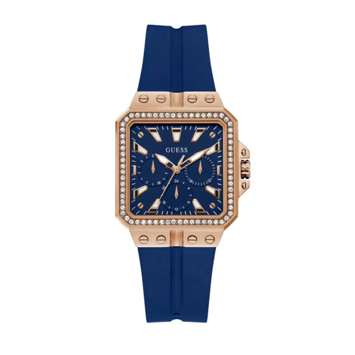 Reloj Guess GW0618L2 Mujer Analogico Cuarzo con Correa de Silicona