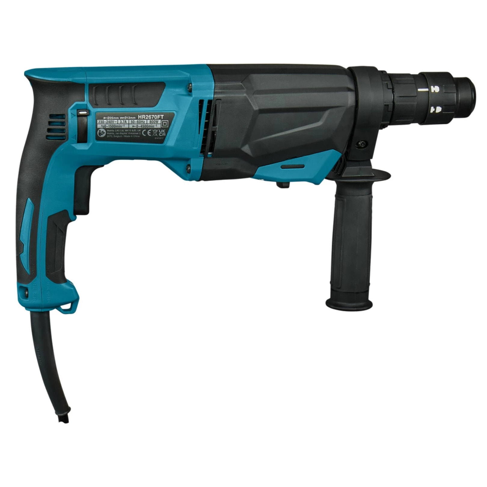 Marteau perforateur avec SDS plus 800W - 3,0J- MAKITA - en coffret - HR2670FT