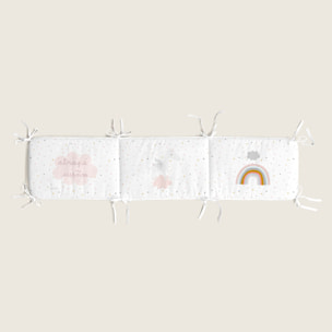 Protector de cuna - Algodón - Con Cintas - Pegaso Mágico