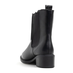 Tronchetto classico con calzata elastica - NERO COCO