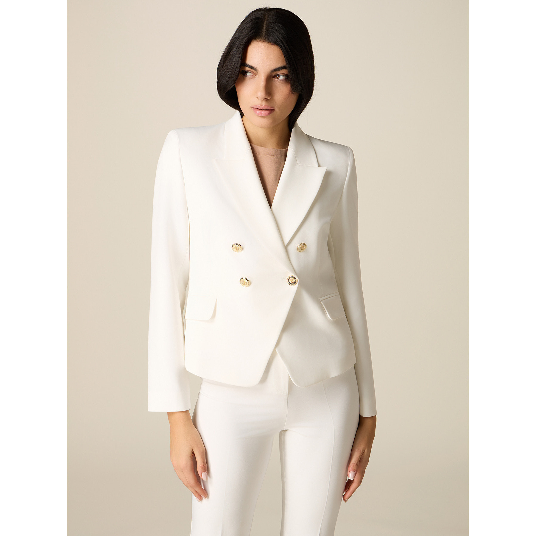 Oltre - Blazer doppiopetto - Bianco