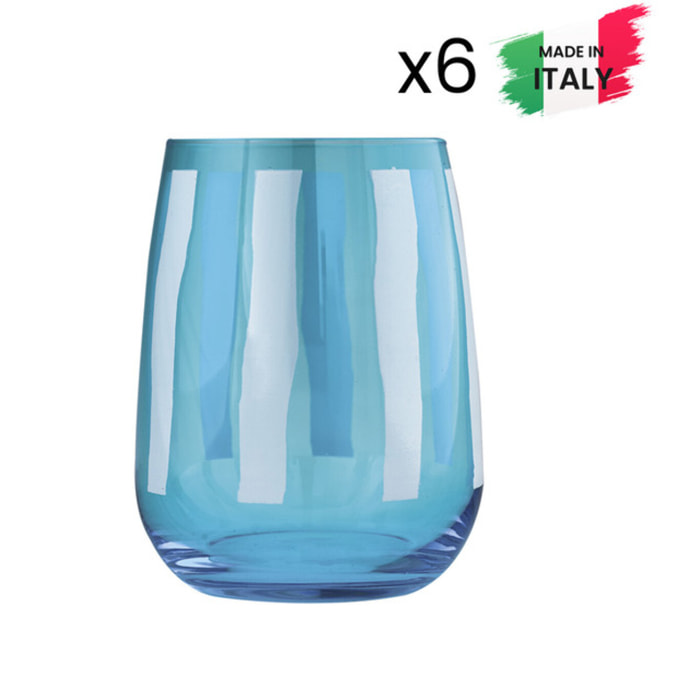 Set 6 bicchieri da acqua Fior di Loto