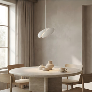 LEDS C4 Dawn Lámpara Colgante de Techo LED Modulable de Diseño Moderno Luz LED Cálida 3000K con Potencia de 27.8W y 1947lm