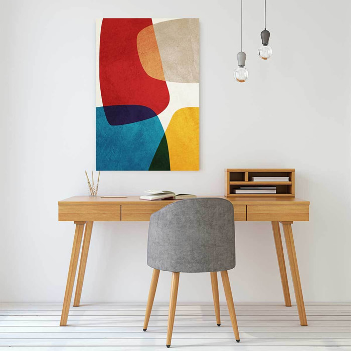 Tableau organique chrome 1  Toile imprimée