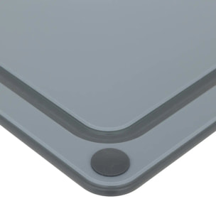 Planche à découper "Néo 2" en plastique gris 37x27,5cm