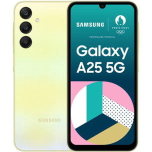 Smartphone SAMSUNG Galaxy A25 Lime 128Go 5G