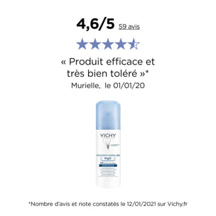 Déodorant Minéral 48H - Spray Sans Sel D'Aluminium 2x125 ml