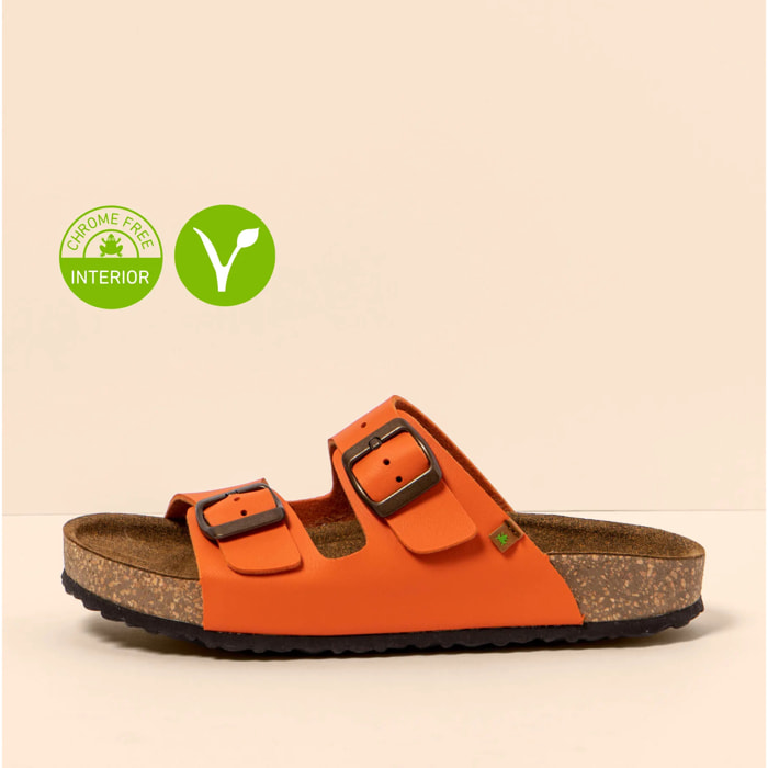 Sandalias NE50 VEGANO ORANGE / WARAJI color Orange