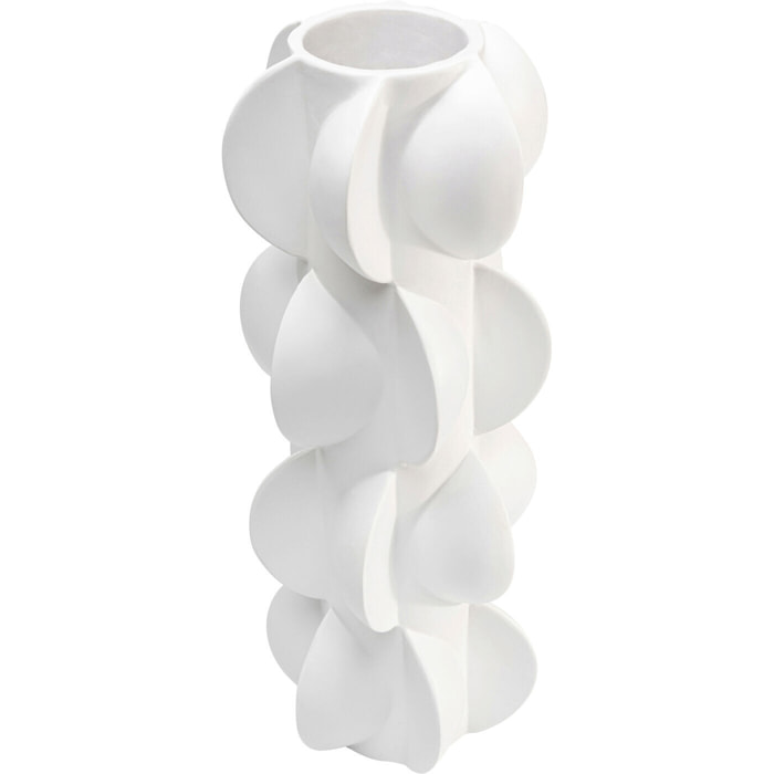 Vase Viento 35cm blanc Kare Design