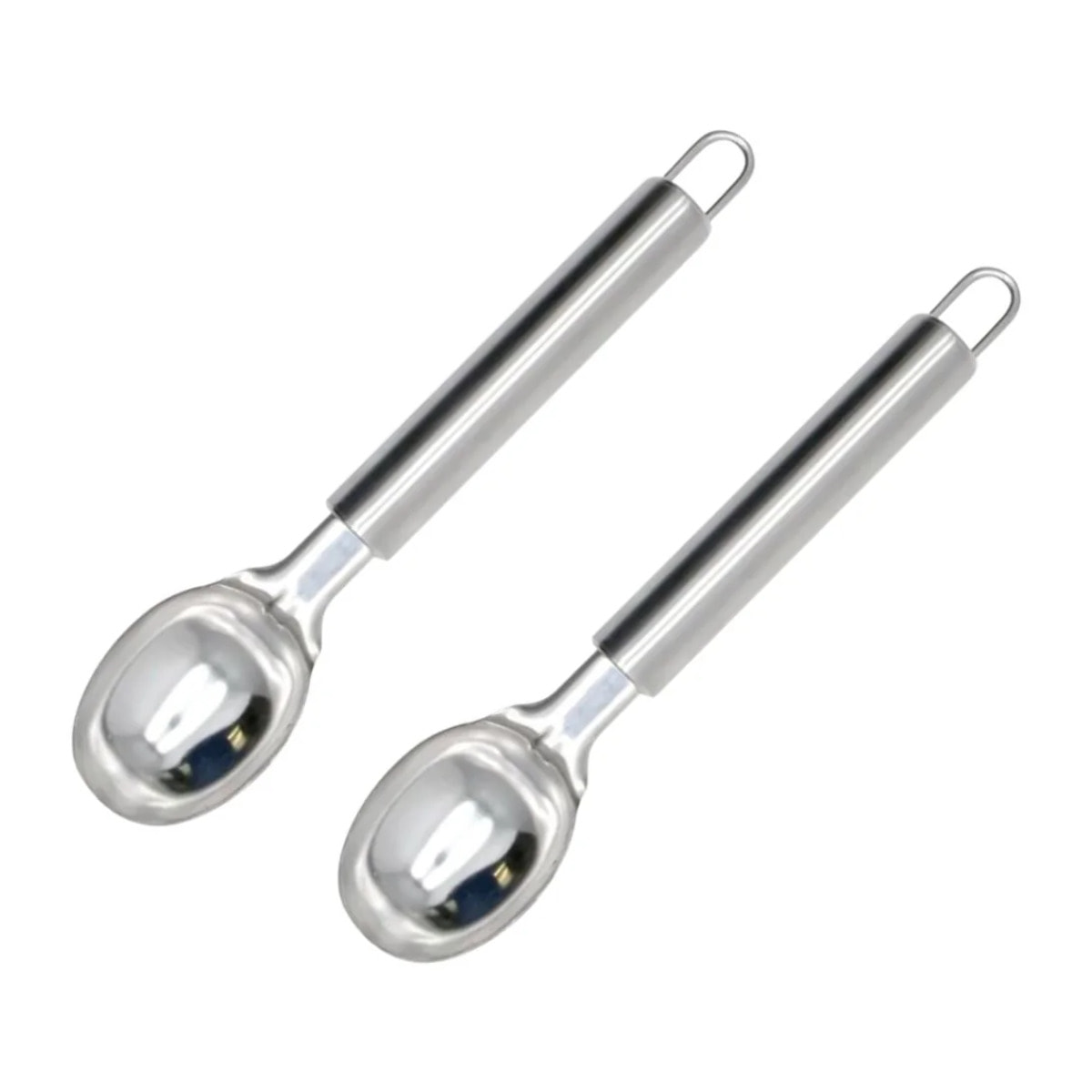 Set de 2 cuillères à glace inox Fackelmann Elemental