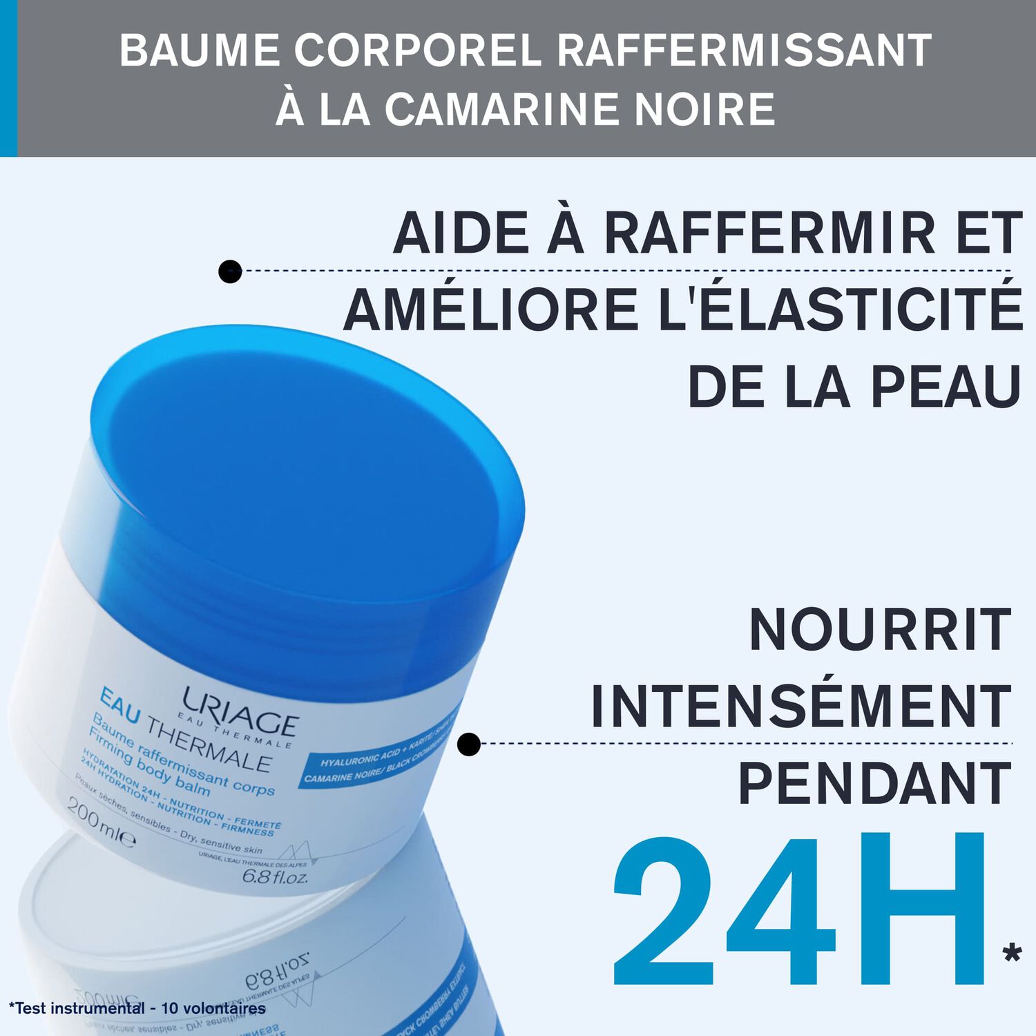 Eau Thermale - Baume Fondant Corps - Nourissant & Raffermissant 200 ml